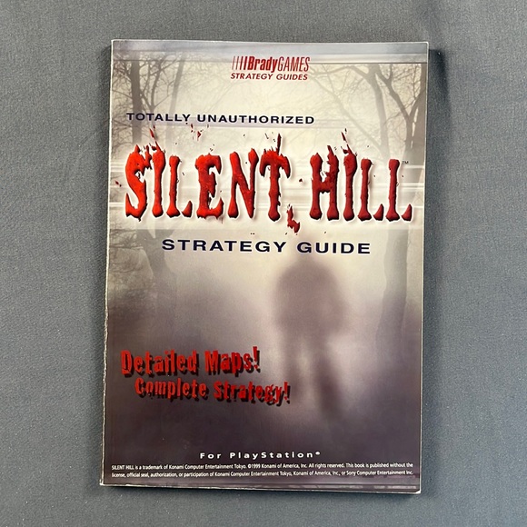 Silent Hill | PlayStation 1 Totally Unauthorized Strategy Guide | Brady Games - Picture 1 of 5